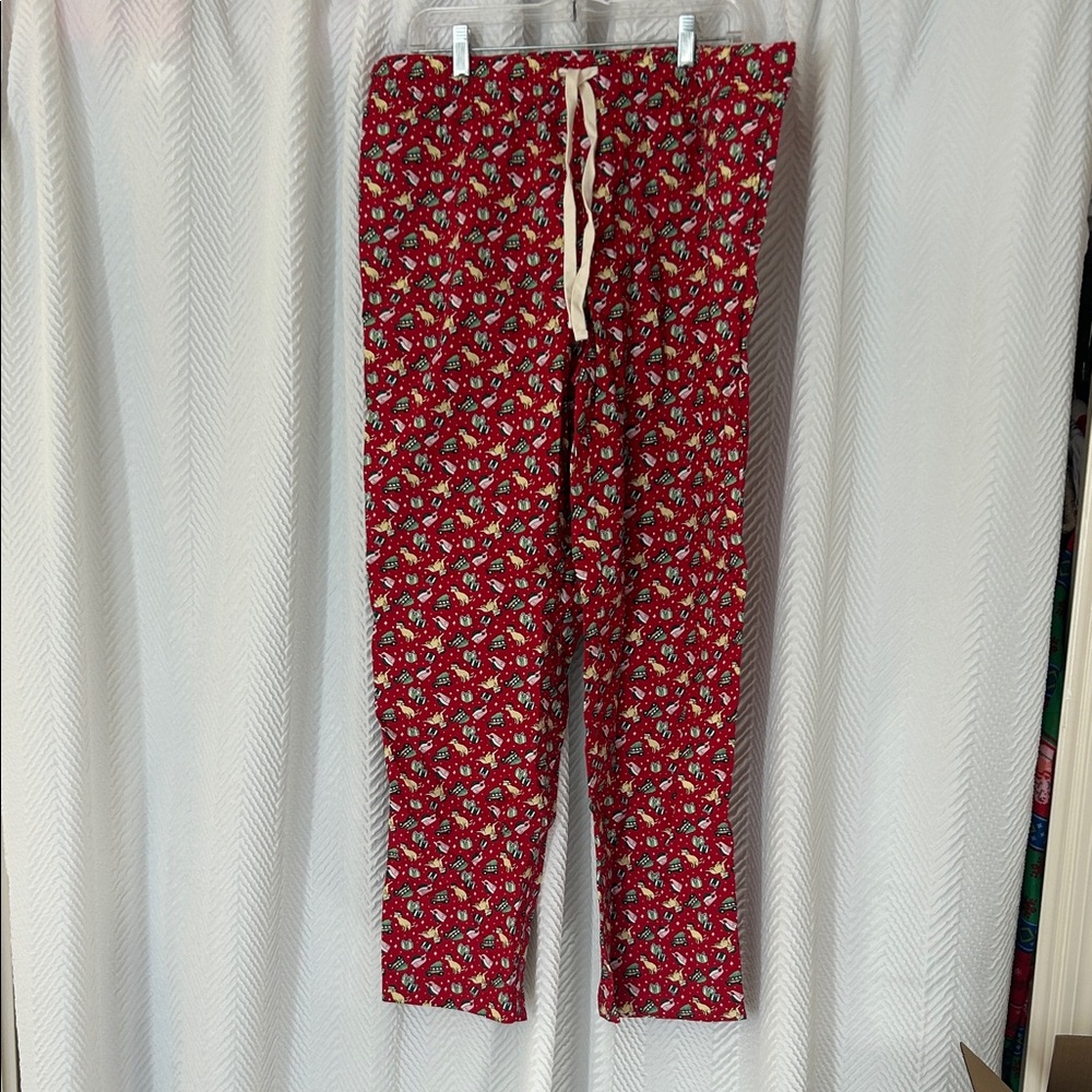 Vineyard Vines Red Holiday Pajama Pants